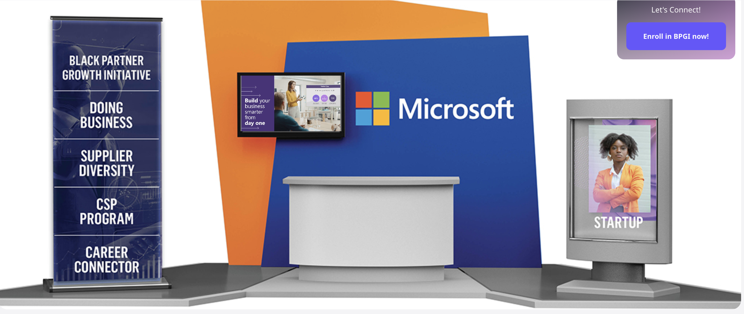 Microsoft Virtual Booth Design